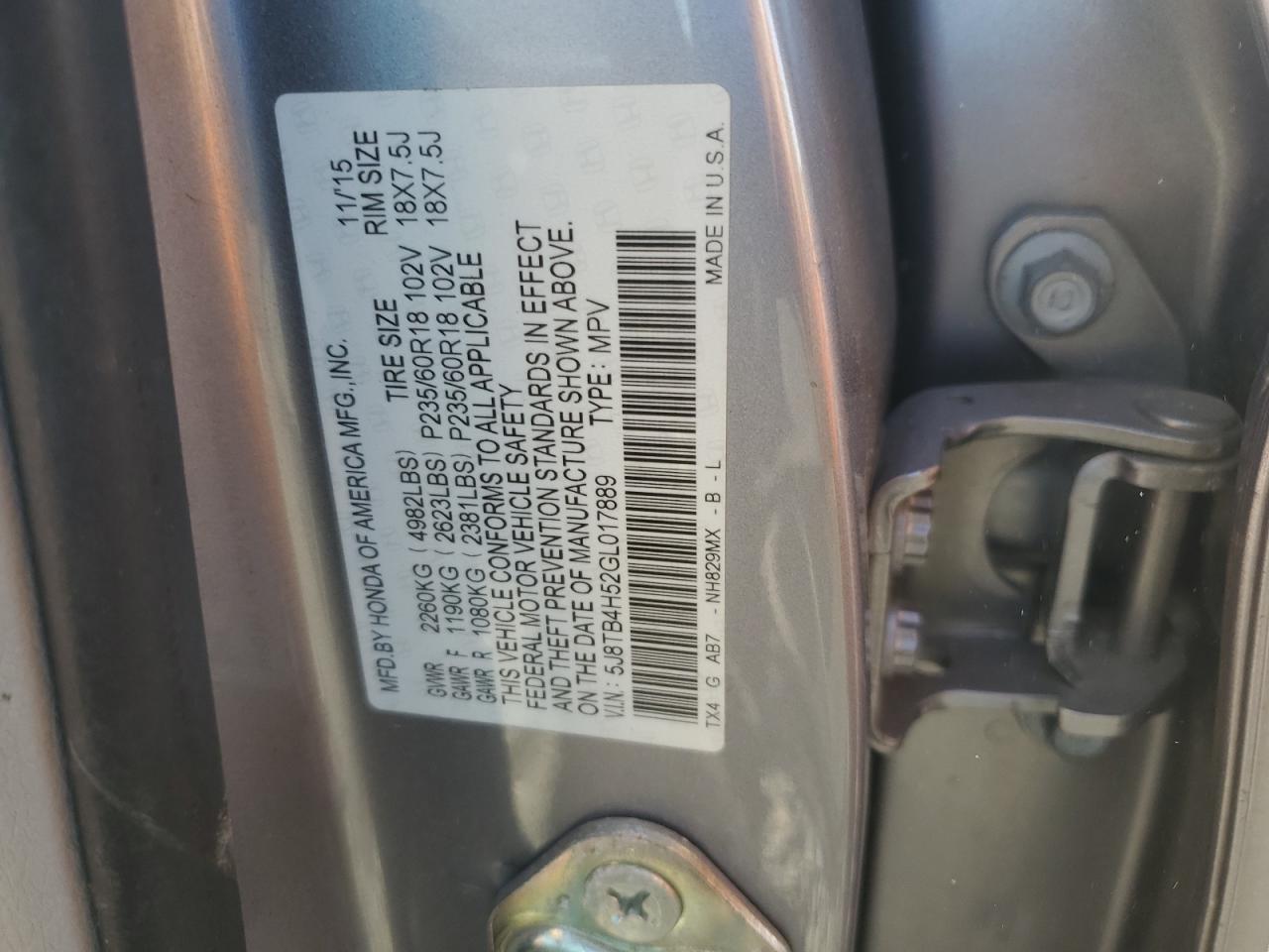 ACURA RDX TECHNOLOGY