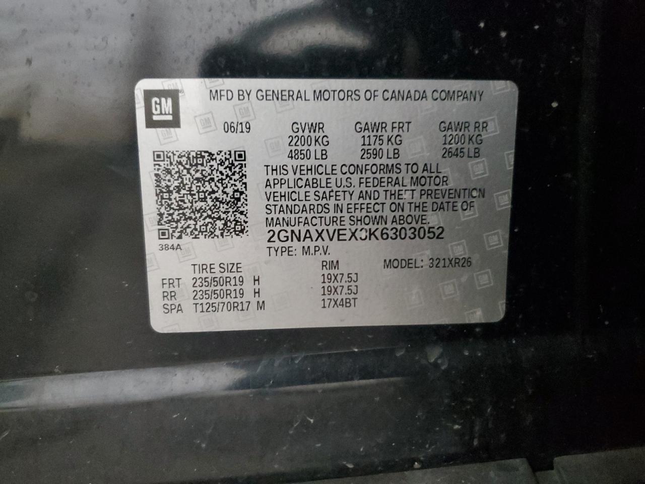 CHEVROLET EQUINOX LT