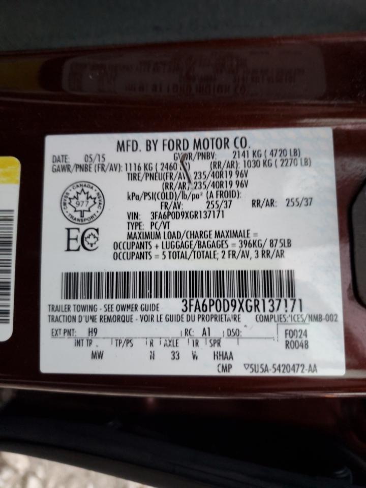 FORD FUSION TITANIUM