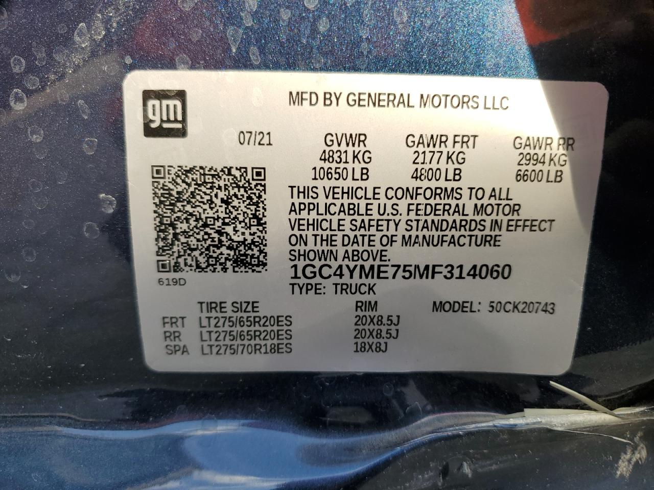 CHEVROLET SILVERADO K2500 CUSTOM