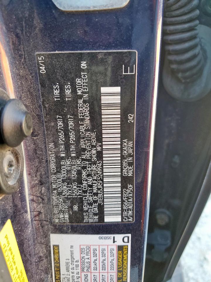 TOYOTA 4RUNNER SR5/SR5 PREMIUM