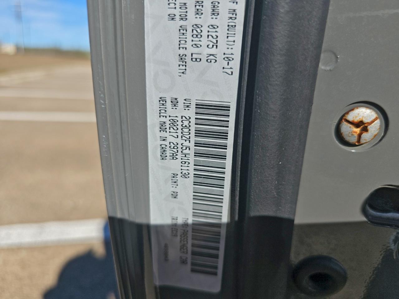 DODGE CHALLENGER R/T 392