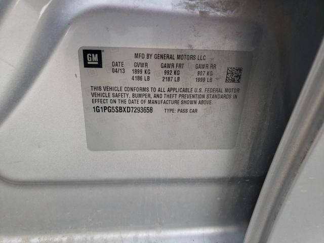 2013 CHEVROLET CRUZE #3293499446