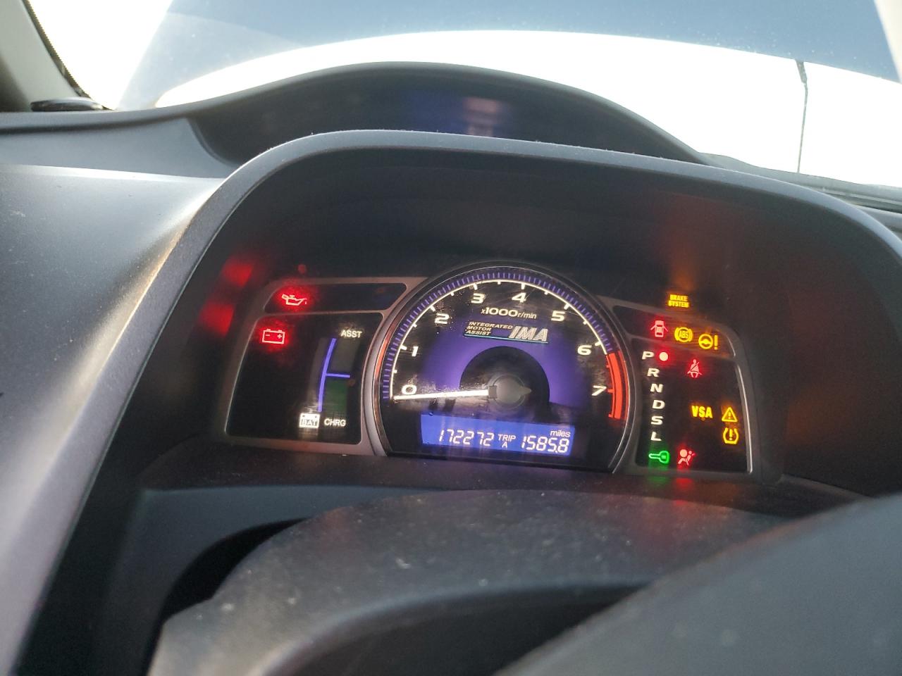 Lot #3291216959 2009 HONDA CIVIC HYBR