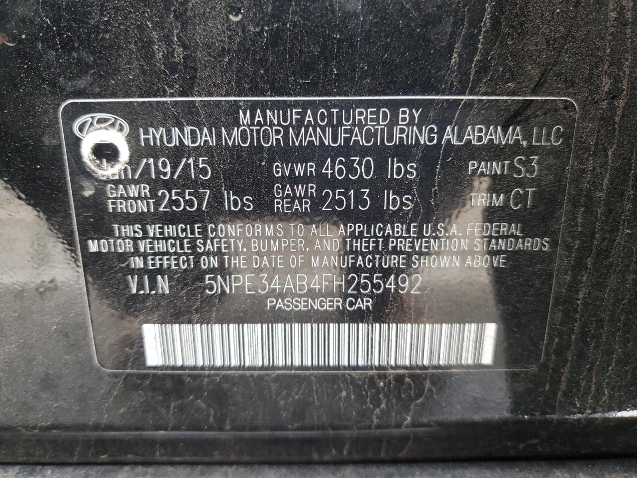 HYUNDAI SONATA SPORT