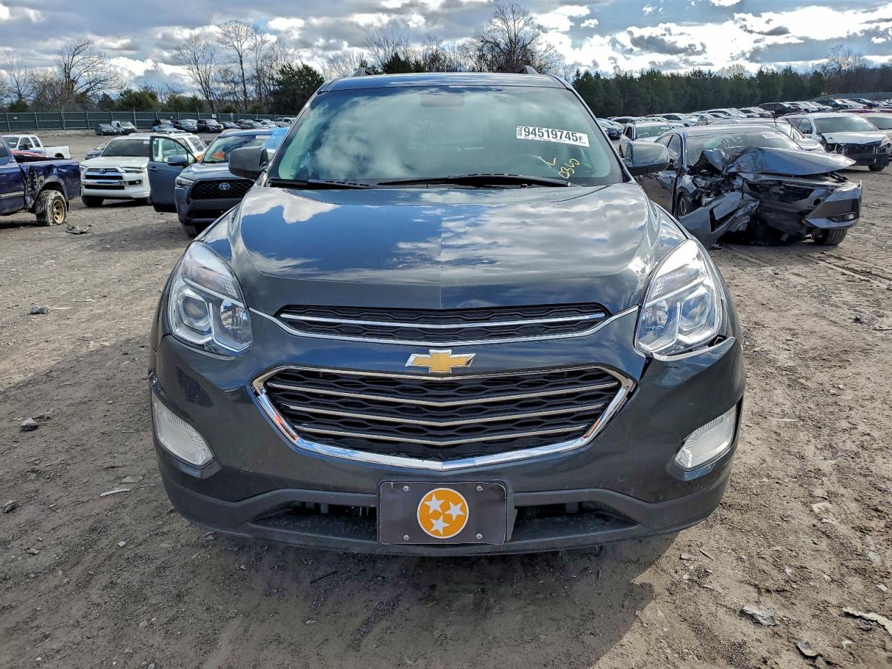 Lot #3309258619 2017 CHEVROLET EQUINOX LT