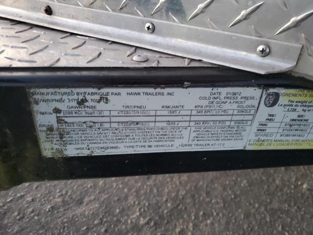 2012 HAWK UNKNOWN #3290219244