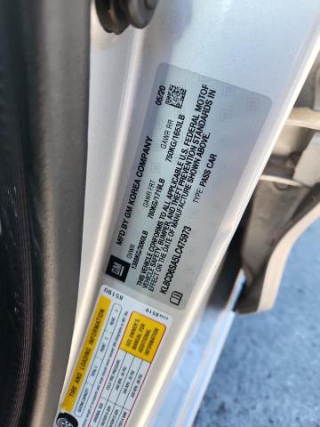 2020 CHEVROLET SPARK 1LT #3293488459