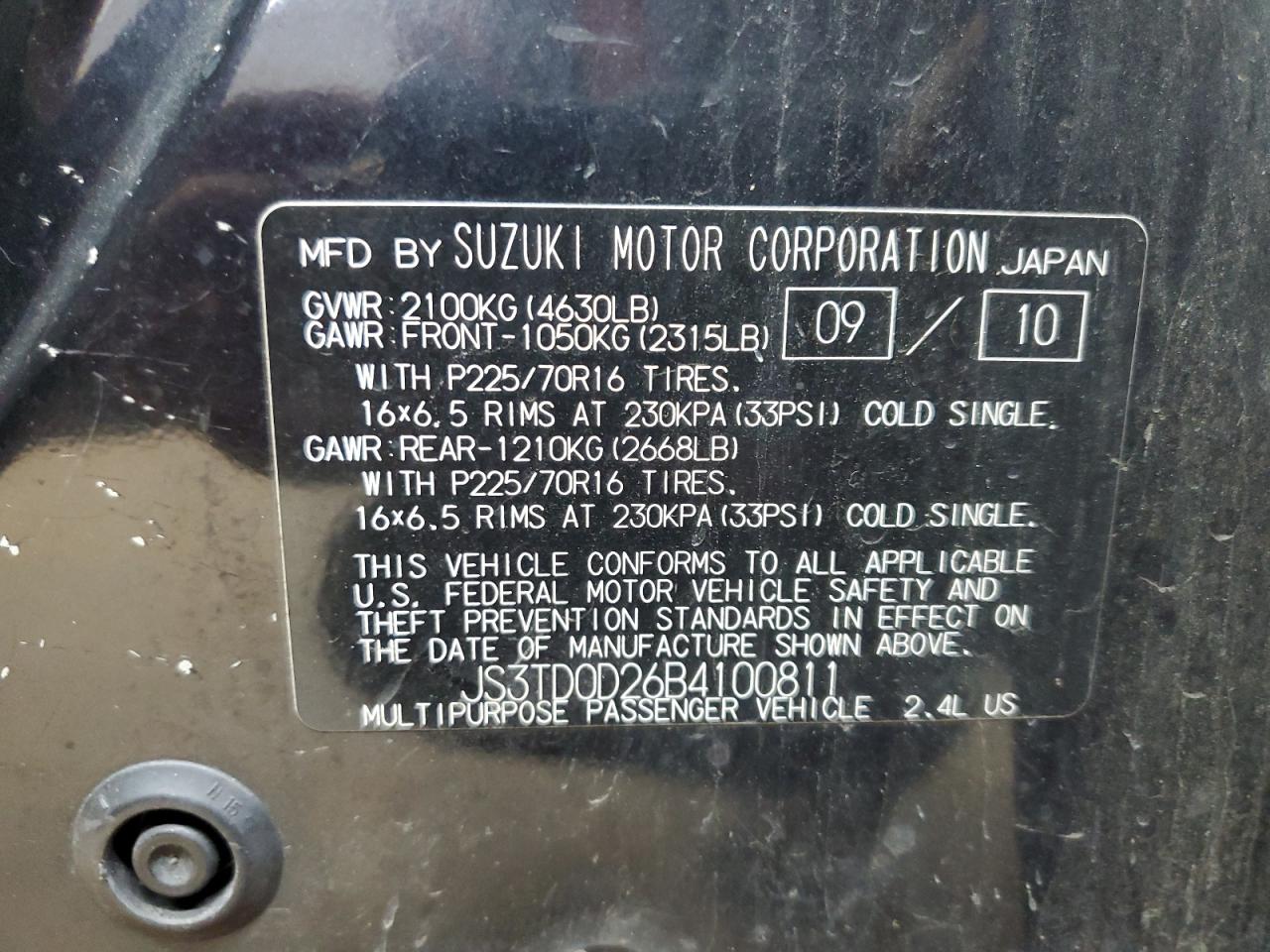 SUZUKI GRAND VITARA PREMIUM