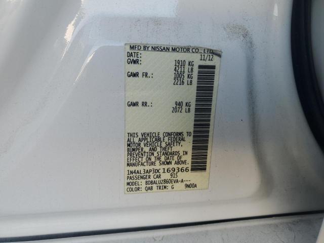 2013 NISSAN ALTIMA 2.5 - 1N4AL3AP3DC169366