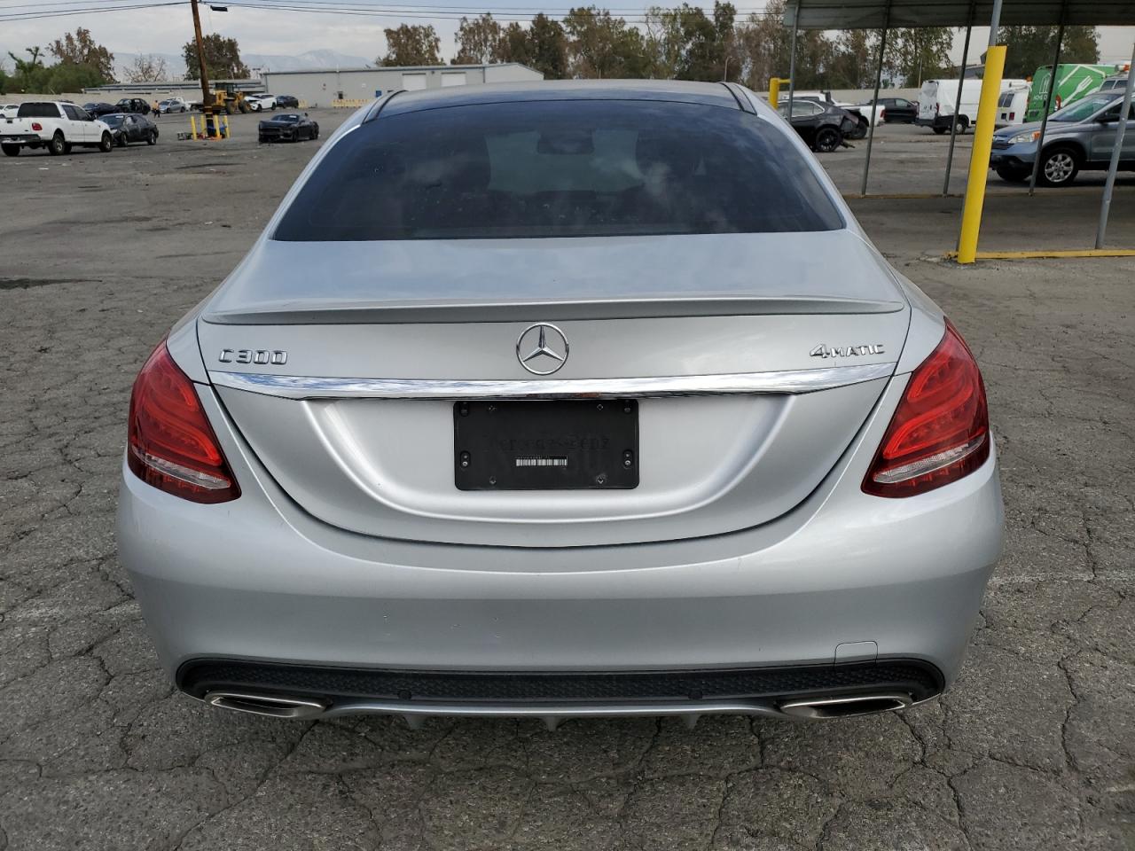 Lot #3305767355 2016 MERCEDES-BENZ C 300 4MAT