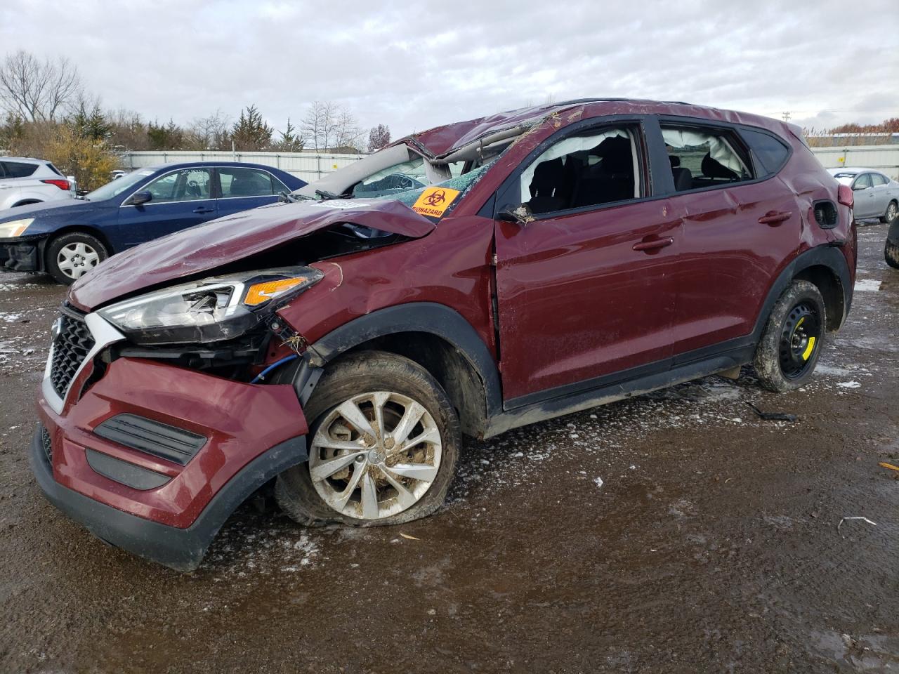 Lot #3309256626 2019 HYUNDAI TUCSON SE