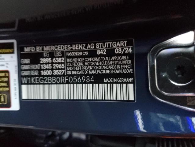 2024 MERCEDES-BENZ EQE SEDAN #3291158008