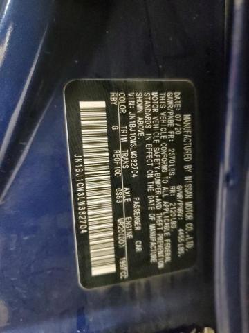 2020 NISSAN ROGUE SPOR #3298101218