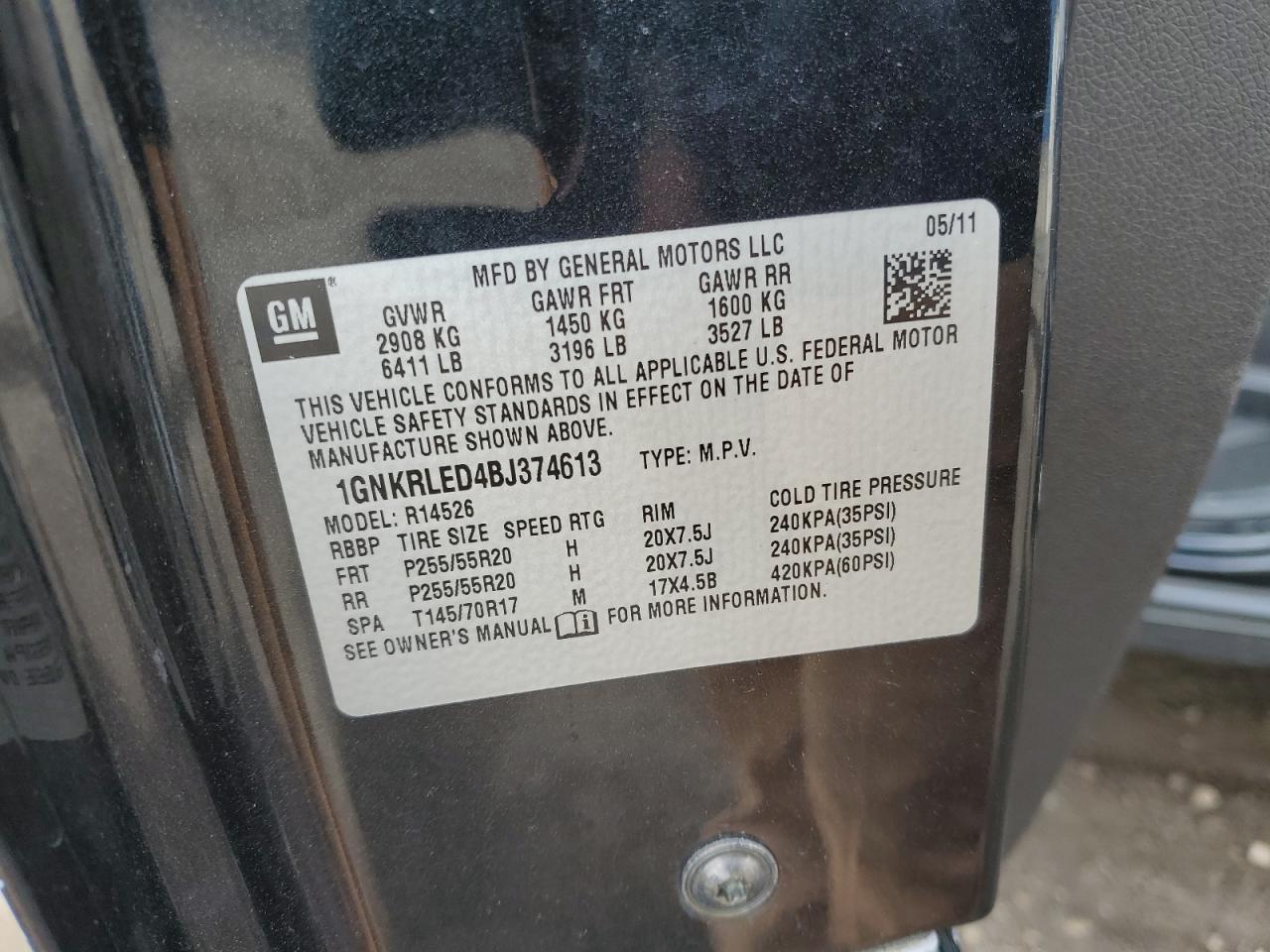 CHEVROLET TRAVERSE LTZ