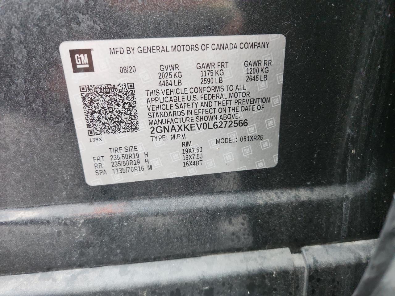 CHEVROLET EQUINOX LT