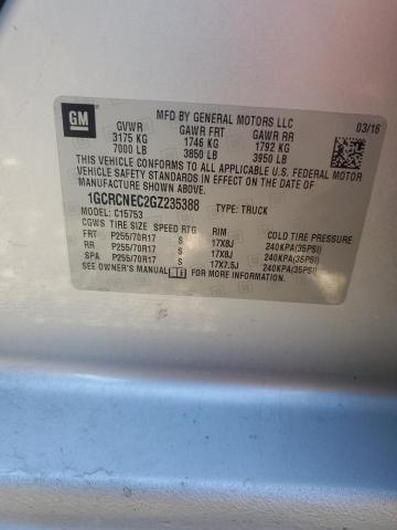 2016 CHEVROLET SILVERADO #3285817927