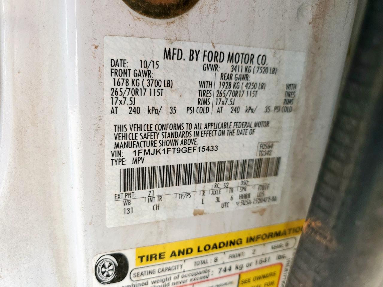 FORD EXPEDITION EL XL