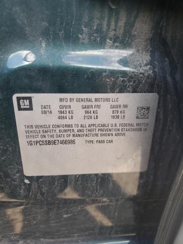 2014 CHEVROLET CRUZE LT #3296897878