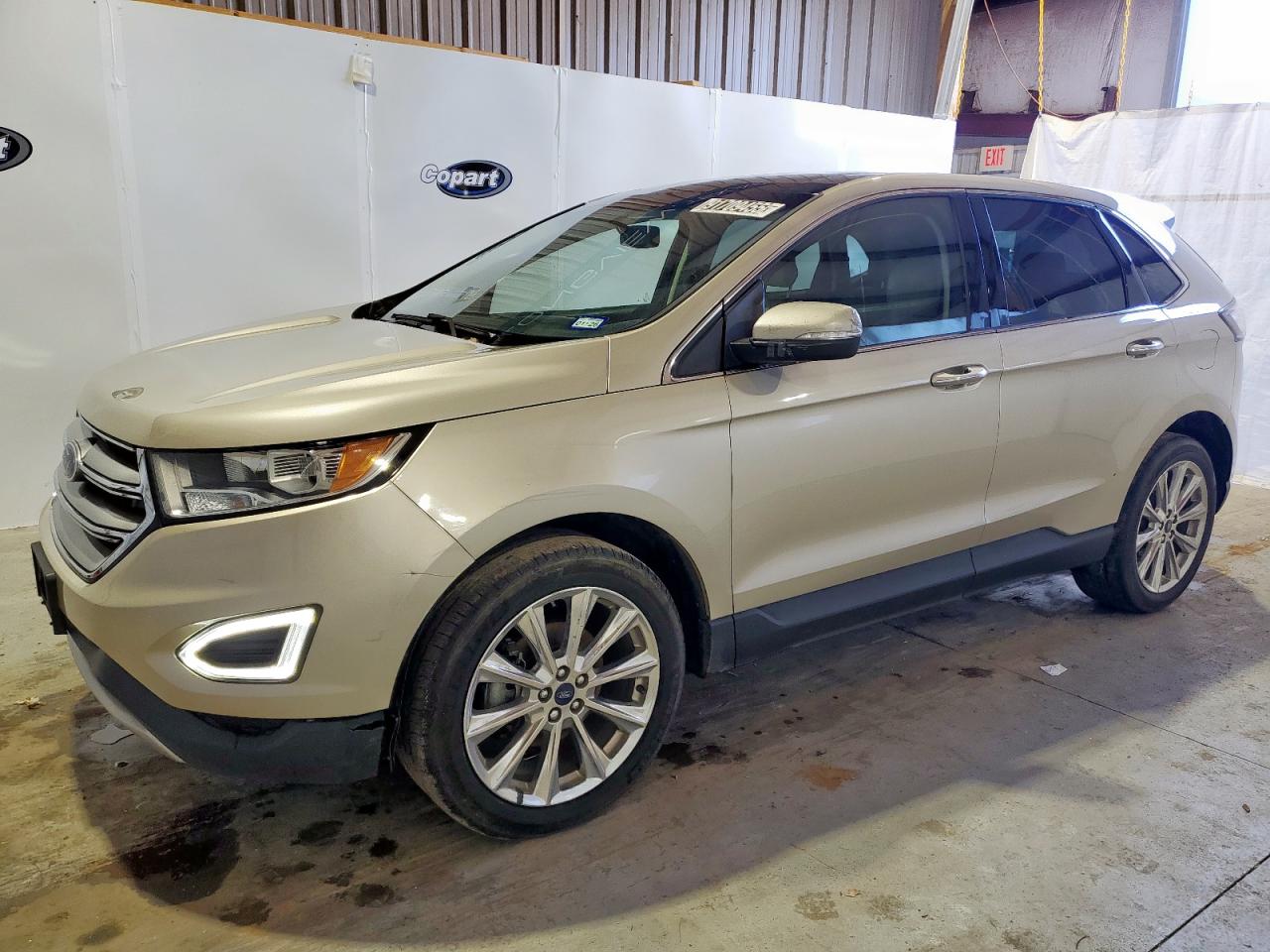 Lot #3316708401 2017 FORD EDGE TITAN
