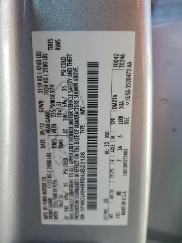 2013 FORD ESCAPE SEL - 1FMCU0H95DUB23128