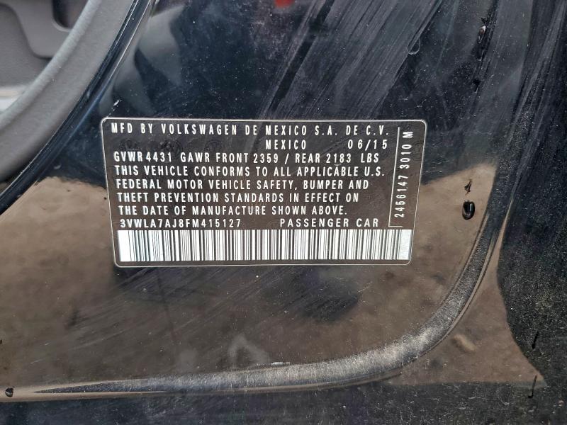 2015 VOLKSWAGEN JETTA TDI #3297197489