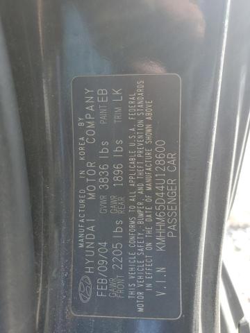 2004 HYUNDAI TIBURON #3286494146