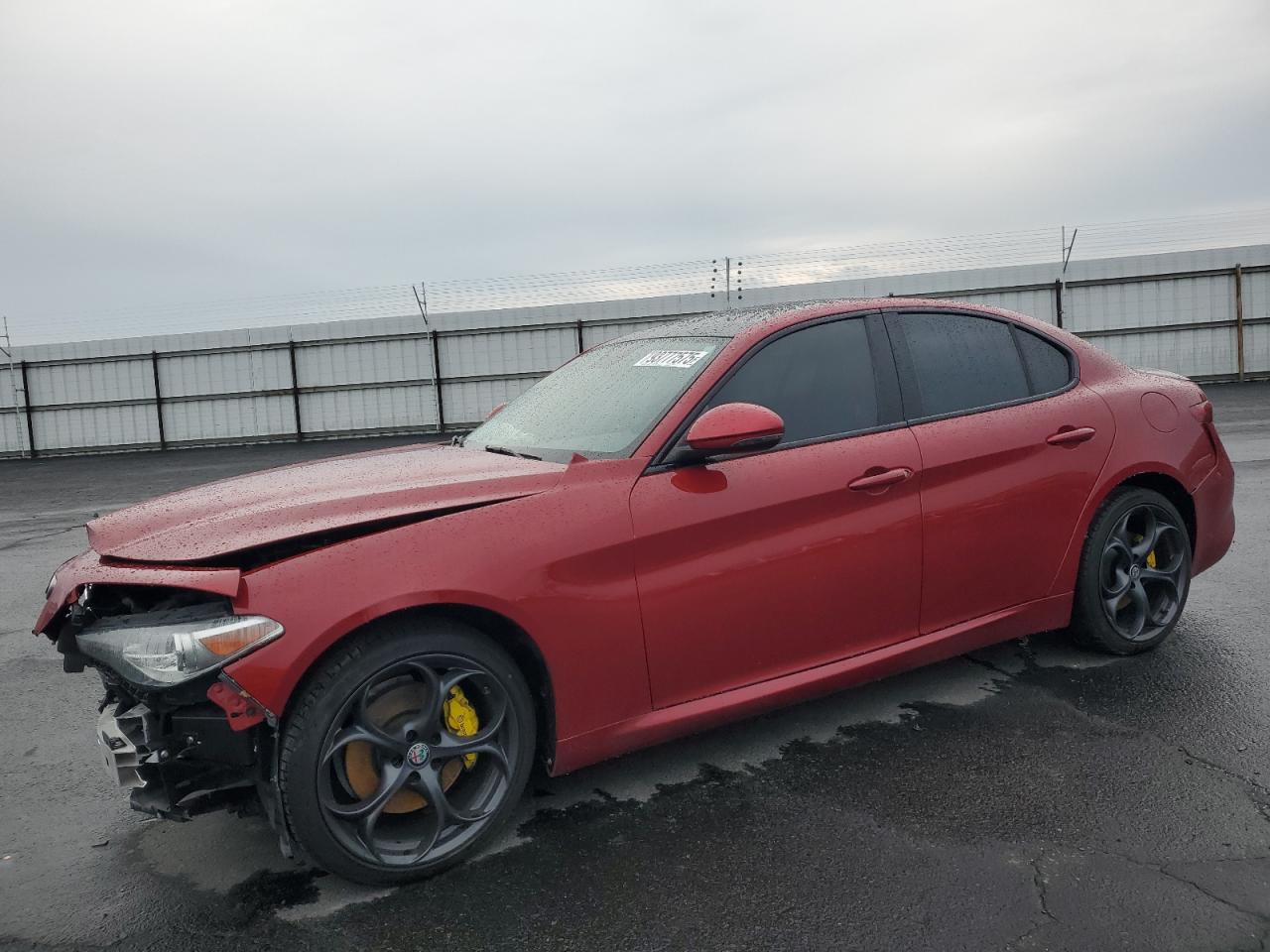 Lot #3312734207 2018 ALFA ROMEO GIULIA TI