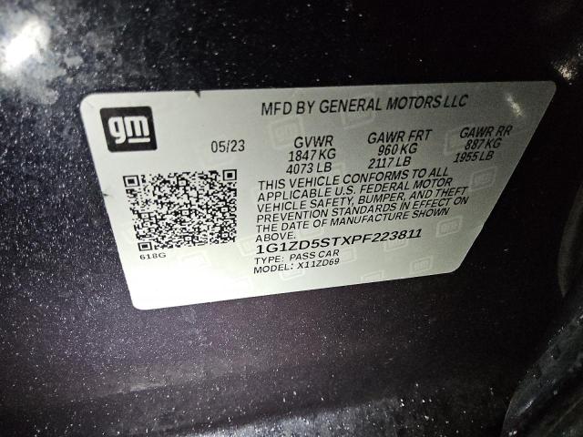 2023 CHEVROLET MALIBU LT #3303893703