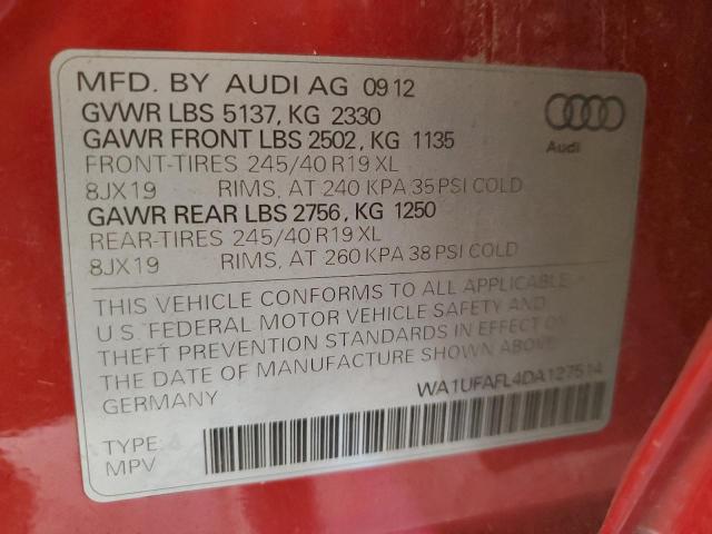 2013 AUDI A4 ALLROAD #3301908468