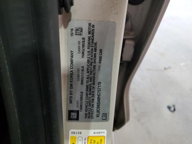 2017 CHEVROLET SPARK LS #3283864434