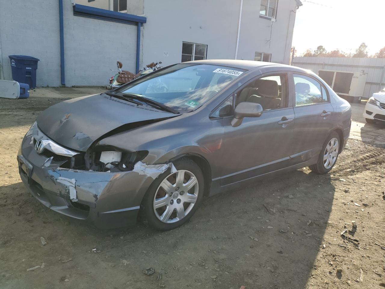 Lot #3293363425 2010 HONDA CIVIC LX