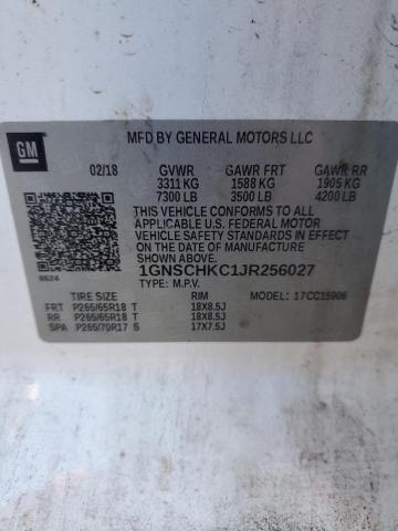 2018 CHEVROLET SUBURBAN C #3287317981