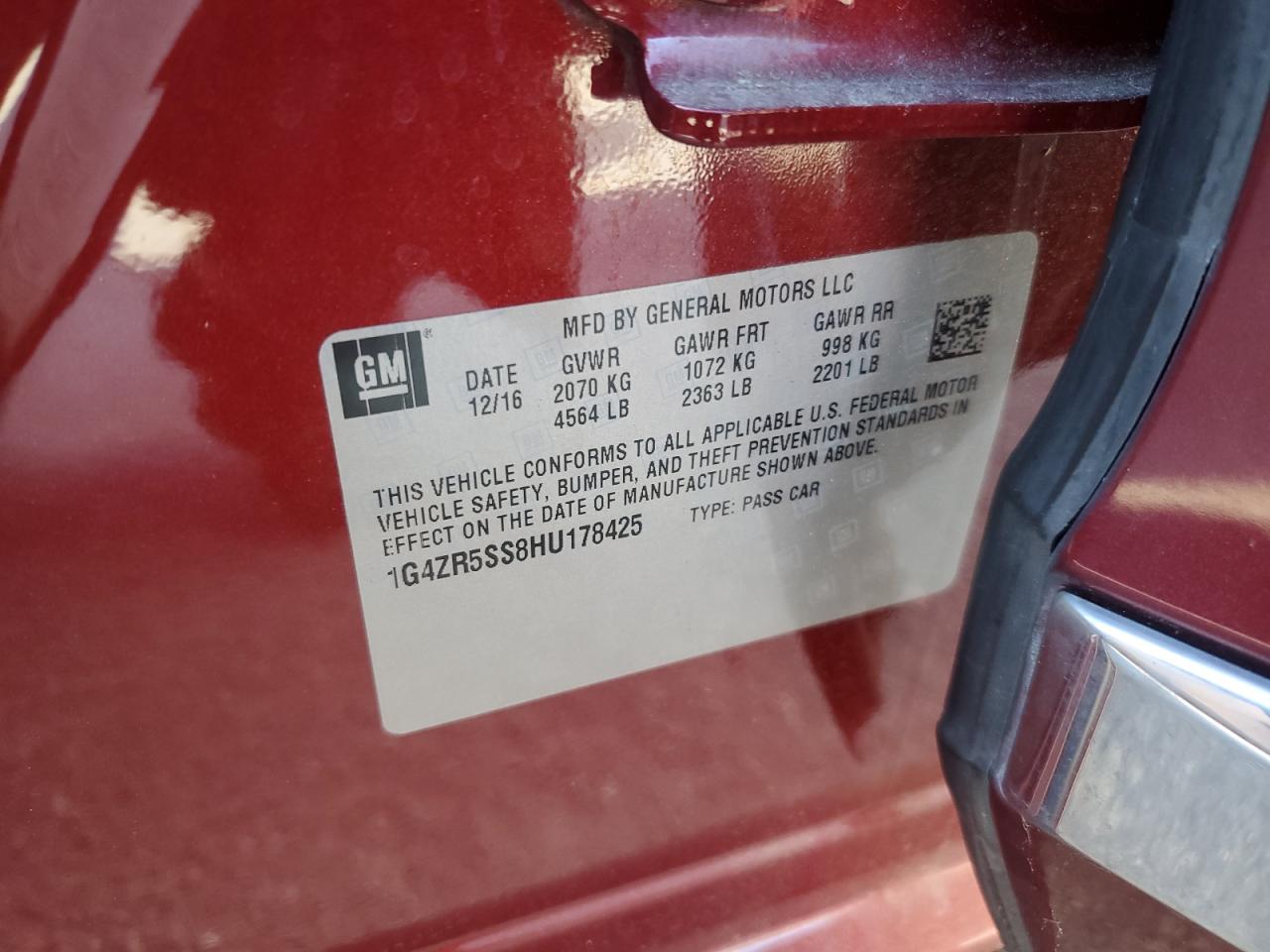 BUICK LACROSSE PREMIUM