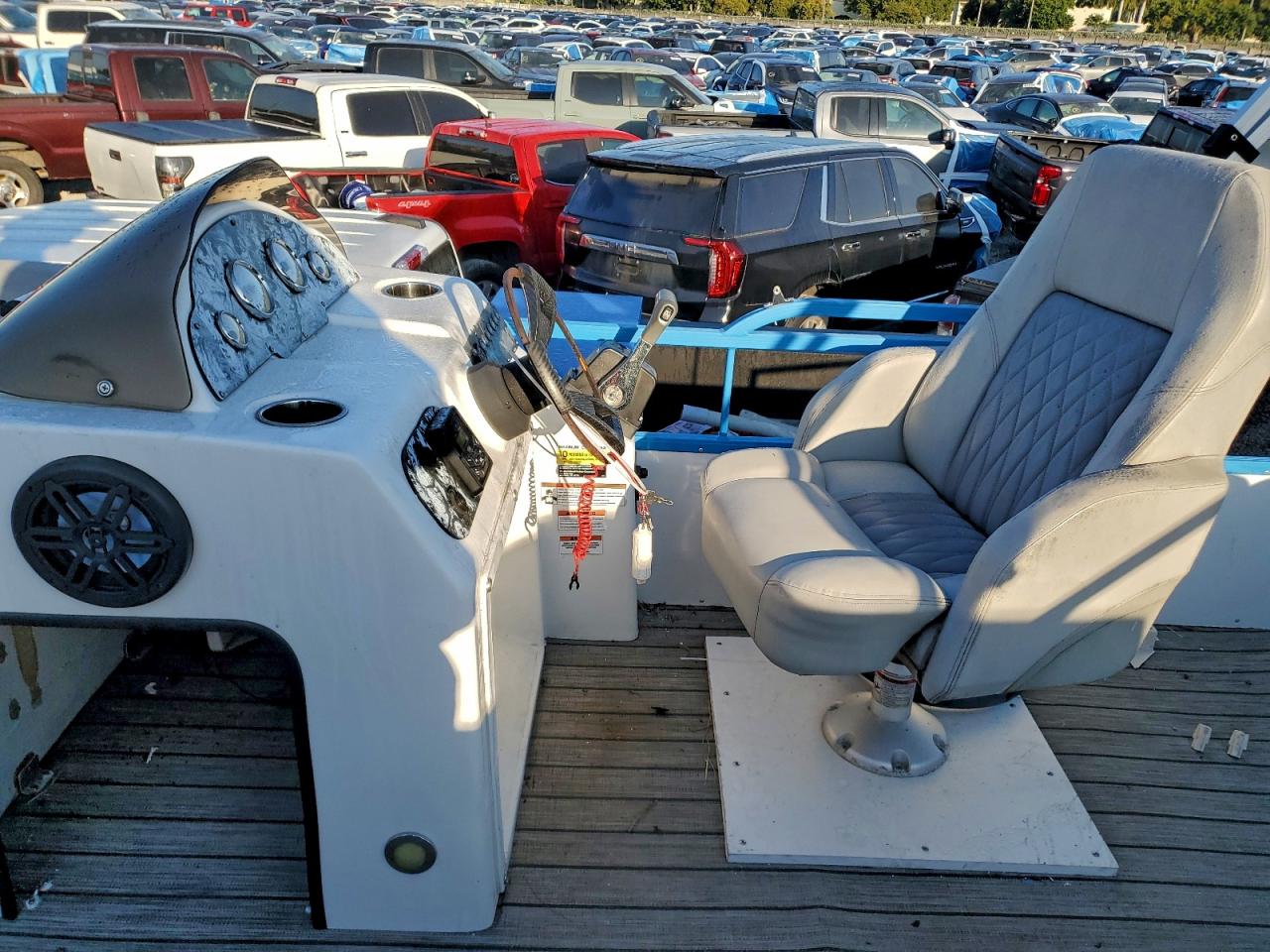 Lot #3311627218 2021 PKWW PONTOON BOAT