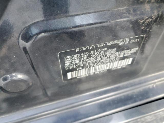 2013 SUBARU IMPREZA SP #3301821342