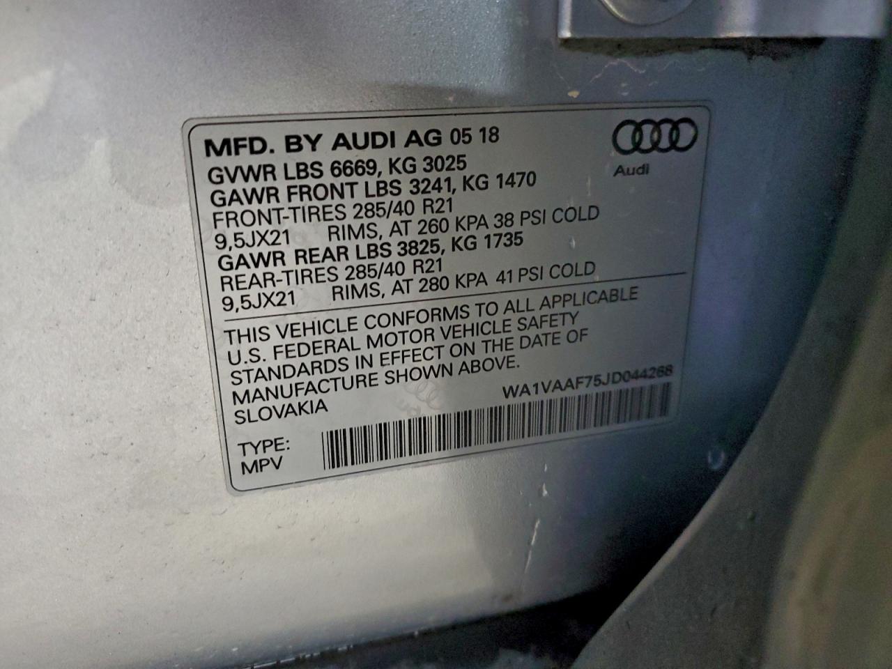 AUDI Q7 PRESTIGE