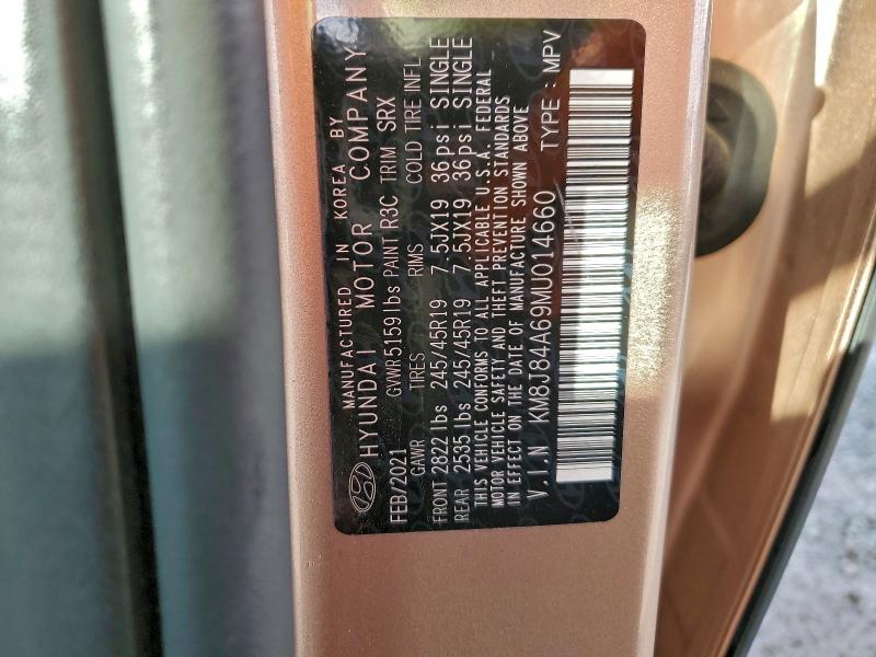 2021 HYUNDAI NEXO LIMIT #3301628630