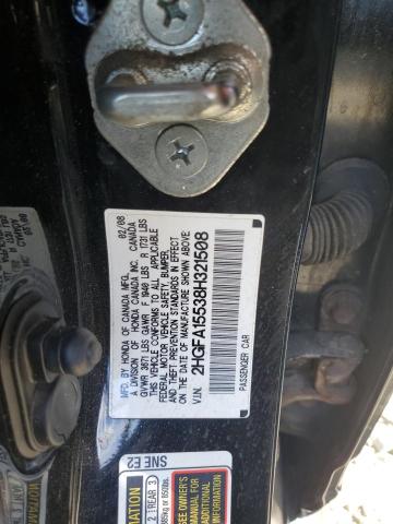 2008 HONDA CIVIC LX #3311382323