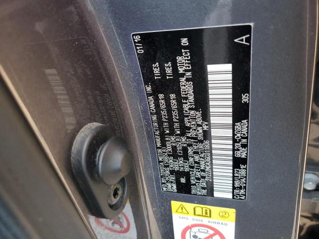 2016 LEXUS RX 350 #3293297459