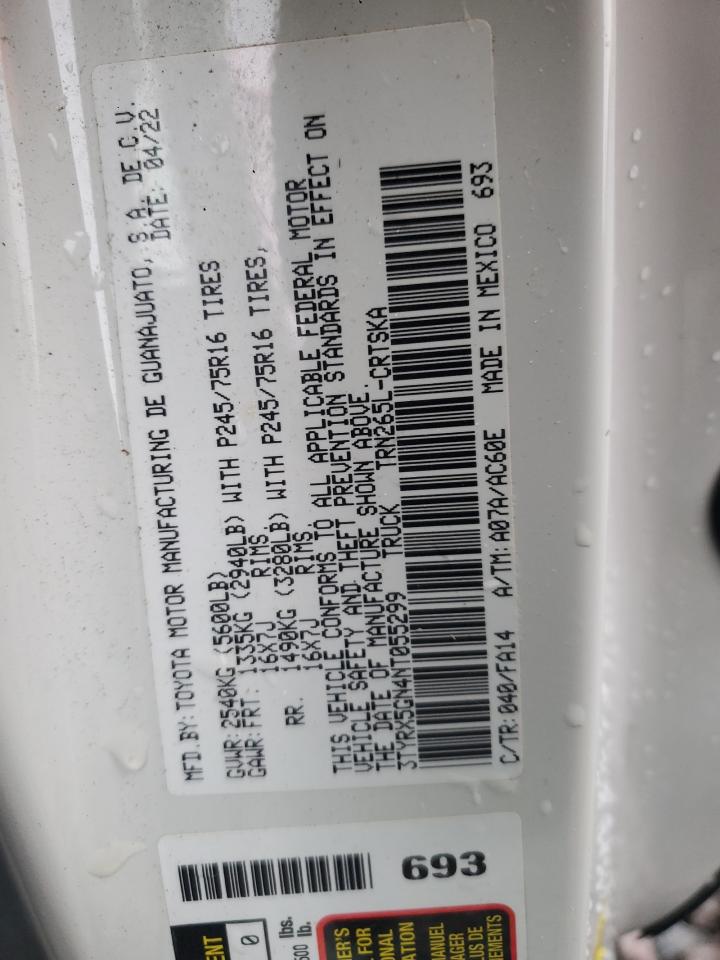 TOYOTA TACOMA ACCESS CAB