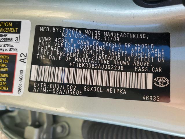 2010 TOYOTA AVALON XL #3285541318