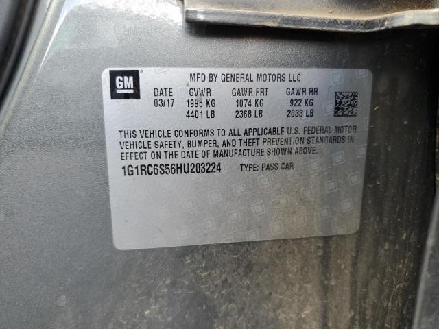 2017 CHEVROLET VOLT LT #3310462138