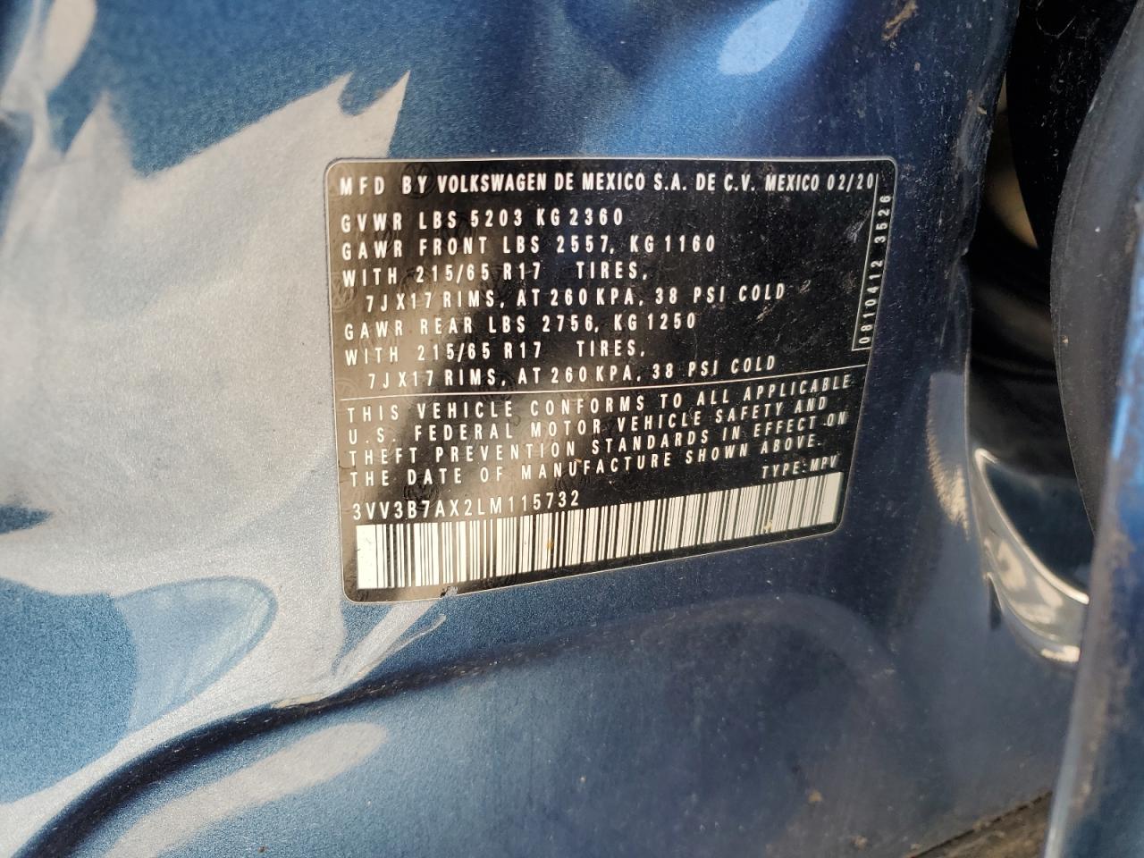 VOLKSWAGEN TIGUAN SE