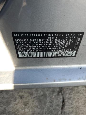 2019 VOLKSWAGEN JETTA S - 3VWC57BU5KM229536