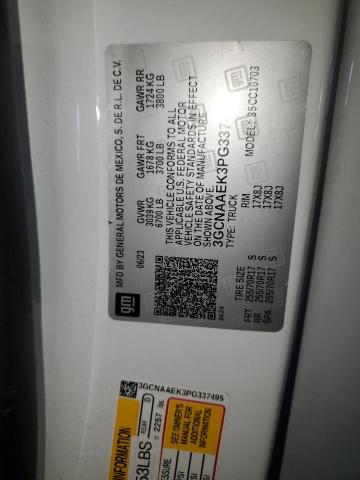 2023 CHEVROLET SILVERADO #3305557087