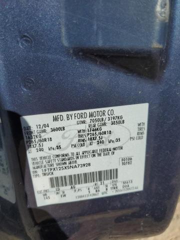 2005 FORD F150 #3309183621