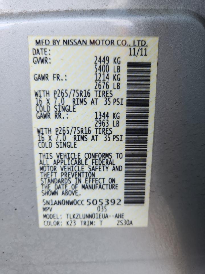 NISSAN XTERRA OFF ROAD