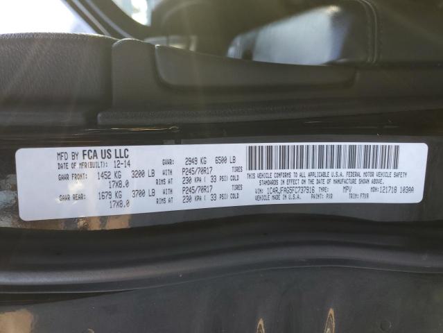 2015 JEEP GRAND CHER #3305303348