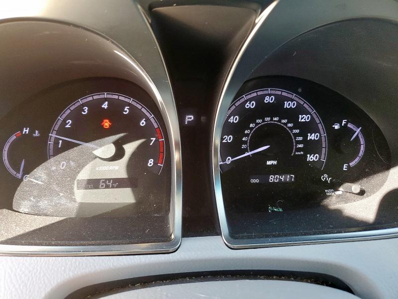 2012 TOYOTA AVALON BAS #3290422783